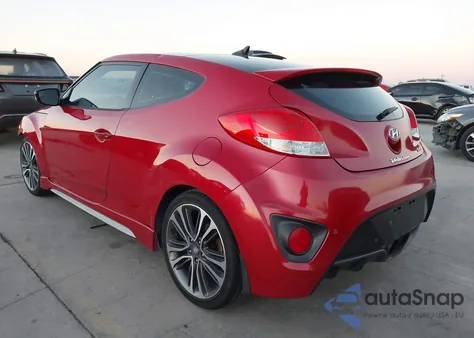 2016 Hyundai Veloster Turbo from USA, damaged, VIN KMHTC6AE4GU272762